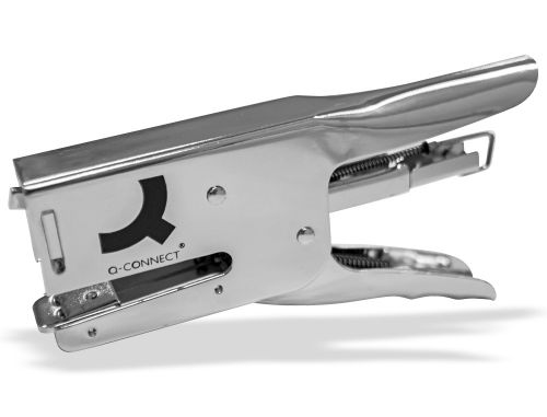 Agrafador q-connect de alicate capacidade 40 folhas usa agrafes 24/6 e 26/6 , Q-connect , 52314 , 5705831150218